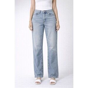 Sincerely Jules Women’s Y2K Jeans Size 11 W30 • High Rise Straight Leg • Light W